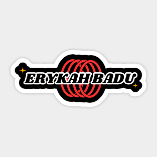 Erykah Badu // Ring Sticker